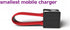 Portable Magnetic AA/AAA Battery Micro USB Emergency Charger for Android Phone, Black, 1 Pc......