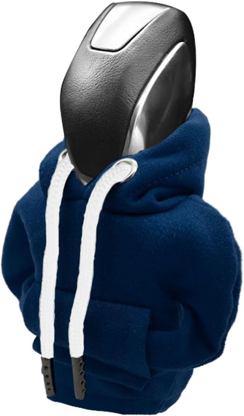 Car Shift Gear Cover, Fashionable Sweater Hoodie Auto Gear Shift Knob Protector, Funny Gear Shift Hoodie for Knob Cover Gift, Universal Auto Inter...