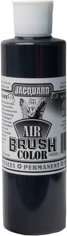 Jacquard Airbrush Color 8Oz Opaque Black...