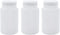 3Pcs 250ml Plastic Wide Mouth Laboratory Reagent Bottles Sample Sealing Bottles...