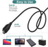 E ECSEM Compatible with Garmin Forerunner 45 Charger, Replacement Charging Cable Cord for Garmin Forerunner 45, Forerunner 45s Smart Watch,Black (...