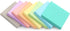 8 Pads Sticky Notes 3x3 Self-Stick Notes 8 Pastel Multi Colors with Gray Sticky Notes, 90 Sheet/Pad...