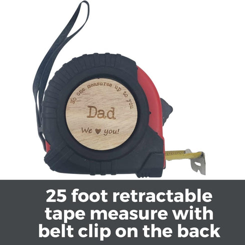 Gifts for Dad Who Wants Nothing, Measuring Tape Measure 25 ft, Home Improvement, Papa Gifts from Grandchildren, Grandpa Gifts from Grandchildren, ...