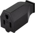 1 PCS Extension Cord Ends Electrical Replacement Connector NEMA 5-15R 15A 125V Black Shell 2Pole 3Wire Grounding Female Electric Replacement Plug...
