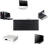 Demeras Ultra-Thin Wired Keyboard Portable Mini Spanish Keyboard USB Interface 78 Sensitive Keys for Desktop Computer...