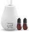 Essential Oil Diffuser - Waterless Diffuser 3 Timer Settings Battery Powered for Bedroom Yoga Room Toilet Pet Room White...