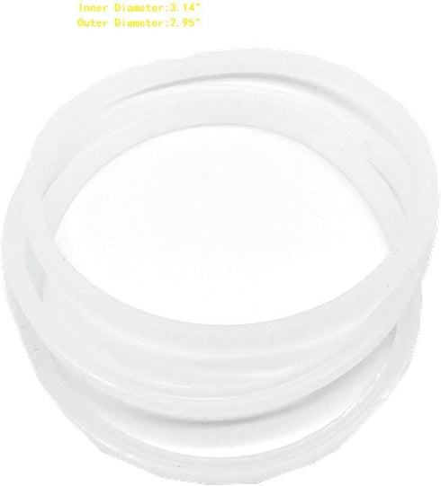 3X Rubber Gasket Replacement Parts for 2.5" 6 pin Rubber Blade Nutri Ninja BL770 30 BL771 30 BL773 30 BL780 30 Blender (NOT for Any Other Ninja Se...