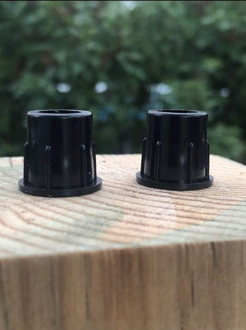 FENCE & DECK RITE Baluster connectors for ¾” OD Metal balusters. Black Polypropylene. (50)...