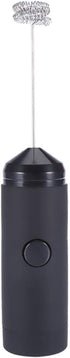 Stainless Steel Egg Blender, Milk Frother, Handheld Whipped Cream Coffees, Smoothies For Home Kitchen(Black)...