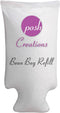 Posh Creations Foam Filling EPS Bean Bag Refill, 75 L, White with EZ-Pour Zipper Spout,...