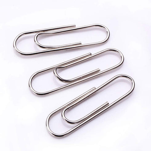 3 Packs Silver Paper Clips Small Size 29mm Paper Clamp for Office School Clips and Personal Document Organizing Supplies,100 per Box...