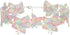 Boho Flower Lace Choker Necklace Colorful Hollow Lace Tattoo Choker Necklace Retro Thin Tulle Collar Rose Star Flower Collarbone Chain Jewelry for...