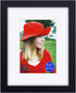 RPJC 8x10 inch Picture Frames Made of Solid Wood and High Definition Glass Display Pictures 5x7 with Mat or 8x10 Without Mat for Wall Mounting Pho...