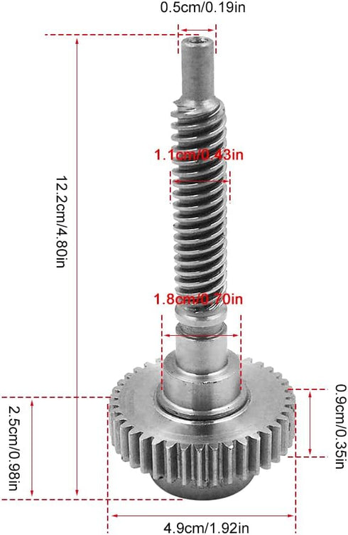 Metal Parking Brake Gear Actuator Repair Tool Compatible with BMW 750i 750Li 760Li 745i 745Li 2002-2008...