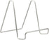 TRIPAR Square Metal Wire Easel, Silver Plated (6-Inch Height) - Tabletop Display - Handcrafted Square Edge Design For Sleek & Modern Look - Perfec...
