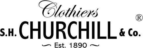 S.H. Churchill & Co. Men's Adjustable Satin Cummerbund - Black...