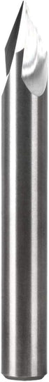 POWERTEC 73005 Solid Carbide Router Bit – V-Groove 60-Degree 1/4-Inch Diameter and 7/32-Inch Cutting Point Length...