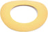 uxcell Air Compressor Compression Piston Ring Replacement Part 76mm OD 44mm ID 0.6mm Thickness, Yellow...
