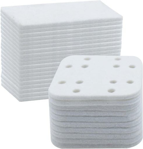 40 Pack Humidifier Aroma Pads and Mineral Absorption Pads for LEVOIT LV600HH, LV600S, OasisMist450S - White Descaling Pads and Replacement Wicks F...