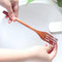 Forks,Wooden Forks, AOOSY 6 Pieces Eco-friendly Japanese Wood Salad Dinner Forks Wooden Forks Set Reusable Handmade Natural Wood Flatware Set for ...