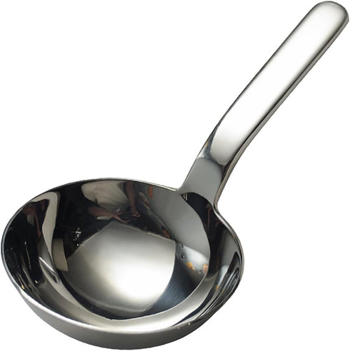 Heavy Duty Big Spoon Mirror Polished Asian Soup Spoons (Short Handle),Premium Food Grade 18/10 Stainless Steel Spoons,Durable Metal Spoons,Serving...