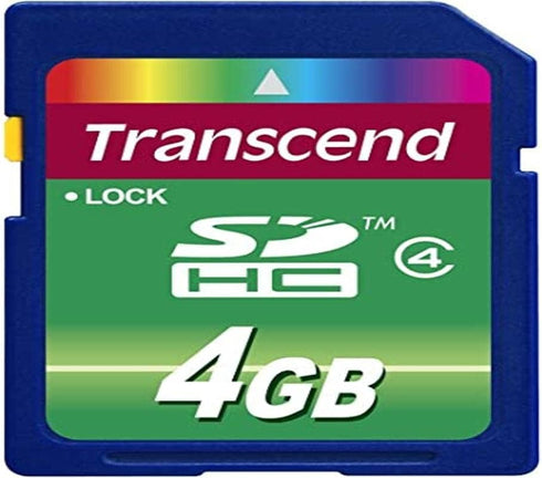 Transcend 4 GB Class 4 High Speed SDHC Flash Memory Card TS4GSDHC4...