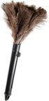 Retractable Feather Duster-Genuine Ostrich Feathers,Anti-Static,Reusable Eco-Friendly Handheld Cleaning for Keyboard,Home,Car,Office(10 to 15 Inch...