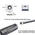 11mm Square with 6"Radius Carbide Inserts Cutters 11×11×2.0mm-R150 Replacement for Woodworking Fits SpiralHelical Planer Cutter Head Lathe Turning...