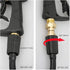 Pressure Washer Swivel Fitting, M22 14mm Pressure Washer Gun Swivel Brass Pipe Fitting for Cleaning Machine, 4500 PSI...