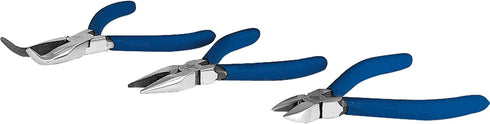 Performance Tool W3306 Mini Plier Set with Cushion Grips - Spring Loaded for Easy Use - Forged Alloy Steel Construction...