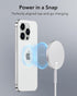 ESR HaloLock Mini Wireless Charger, MagSafe-Compatible Charger Compatible with iPhone 15/14/14 Plus/14 Pro/14 Pro Max/13/12, Strong Magnetic Lock,...