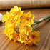 Tinsow Artificial Daffodil Flowers 15.8 Inches Narcissus Spring Flower Fake Silk Flower Arrangement for Home Wedding Decor (Yellow, 12)...