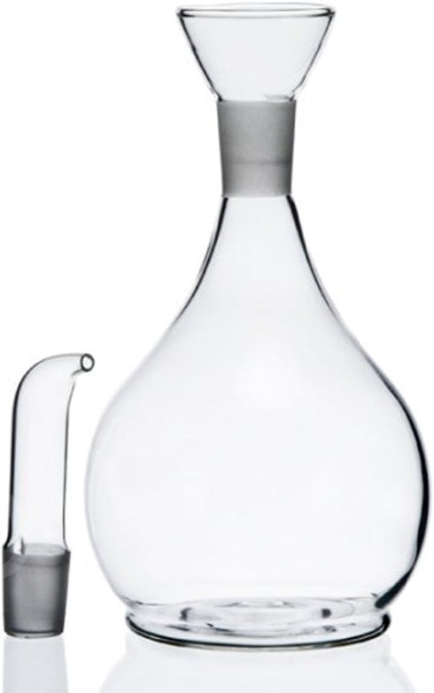 Eleton's Planet Pyriform 30oz Glass Olive Oil Dispenser Bottle, Oil & Vinegar Cruet with Pourers and NO Funnel Needed -Olive Oil Carafe Decanter f...
