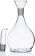 Eleton's Planet Pyriform 30oz Glass Olive Oil Dispenser Bottle, Oil & Vinegar Cruet with Pourers and NO Funnel Needed -Olive Oil Carafe Decanter f...