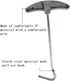 3 Pcs Outdoor Tent Peg Puller Extractor with Plastic Handles, Portable Tool for Camping and Other Outdoor Activities...