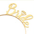 Bride to Be Set, 3pack Bride to Be Sash & Headband Tiara & Shoulder Length Veil Bachelorette Party Supplies Bridal Shower Decoration Accessories(G...
