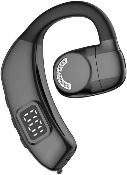 Bluetooth Headset V5.3, Wireless Bluetooth Earpiece 30Hrs HD Calling,LED Display Hands-Free Bluetooth Earphone for Driving/Business/Office......