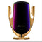 Automatic Clamping Smart Sensor 10W Wireless Car Charger (Gold)...