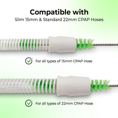 6ft CPAP Hose Brush, CPAP Cleaner for Standard 22mm & Slim 15mm CPAP Hoses, CPAP Supplies and CPAP Accessories for CPAP Machines...