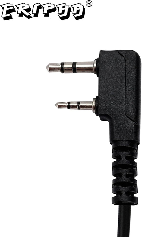 Speaker Microphone Shoulder Waterproof IP56 Compatible with Kenwood Two Way Radio with 3.5mm Jack (1 pcs)...