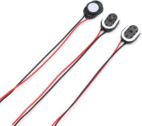 4pcs 1 Watt 8 Ohm Cavity Mini Speaker Full-Range Cavity Advertising Machine Small Speaker 3.3V 5V with JST-PH2.5mm-2 pin Interface for Arduino Sma...