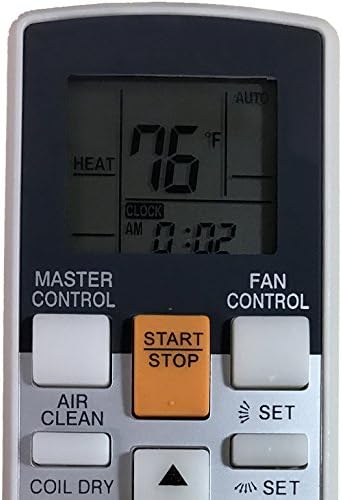 Replacement for Friedrich Air Conditioner Remote Control Model Number AR-RY16 Works for M24CG MW24C3F MW24C3G MW24CF MW24Y3F MW24YF MW30C3F MW30C3...