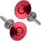 2Pack Quick Release Latch Lock Clip Push Button Bonnet Kit 1.25in/32mm Diameter Universal Aluminum Alloy Quick Latch Lock for Auto Car Bumper Lice...