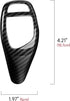 HENGYUESHANG Car Sticker Decals Gear Shift Knob Cover Carbon Color ABS Trim fits for BMW F20 F21 F22 F30 F31 F32 F33 F34 F35 F36 F07 F10 F12 F15 F...