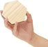 Bright Creations 15 Pack Unfinished Wooden Hexagon Cutouts for Crafts, 1/4" Thick for Wood Burning, Engraving (4 x 4 in)...