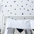 Hand Drawn Circle Dots Wall Decals Peel and Stick for Kids, Baby Bedroom Nursery and Living Room. 144 pcs Vinyl Wall Stickers Decor (Black)...