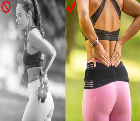 SI Joint Hip Sacroiliac Belt for Women and Men- Lower Back Support Brace - Pelvic Support Belt - Trochanter Belt - Sciatica Pelvis Lumbar Hip Pain...