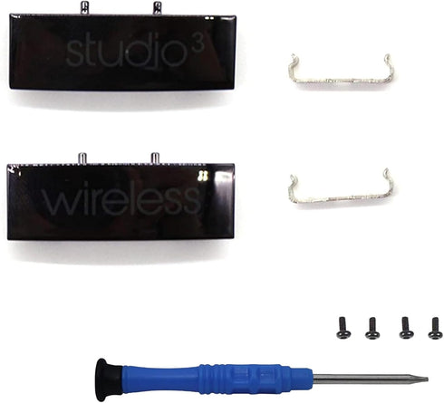 Replacement Headband Metal Folding Hinge Clip Cover Pin Repair Parts Set Compatible with Studio 3 Studio 3.0 Wireless Over-Ear Headphones,Great Fi...