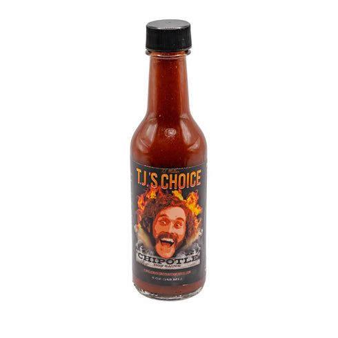 T.J.'s Choice Chipotle Hot Sauce Handmade from Fresh Organic Farm Grown Peppers in Indiana and All Natural Ingredients for Grilling and Seasoning ...
