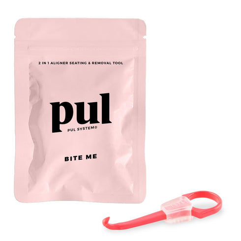 PUL 2 in 1 Chewies & Clear Aligner Removal Tool Combo by The Pultool | Compatible with Invisalign Removable Braces & Trays, Aligners, Retainers, &...